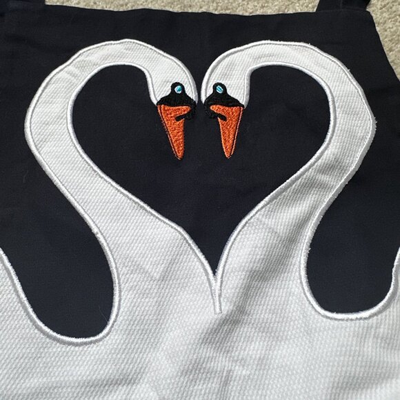 Vivetta Alberta Swans Stretch Cotton Jumpsuit – Size 38 - Picture 4 of 12